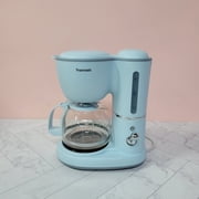 Nutronic Electric Coffee Makers, Drip Coffee Maker, Household Automatic Electric Coffee Brewer with Glass Carafe, Keep Warm Plate, Compact Coffee Machine for Home Office