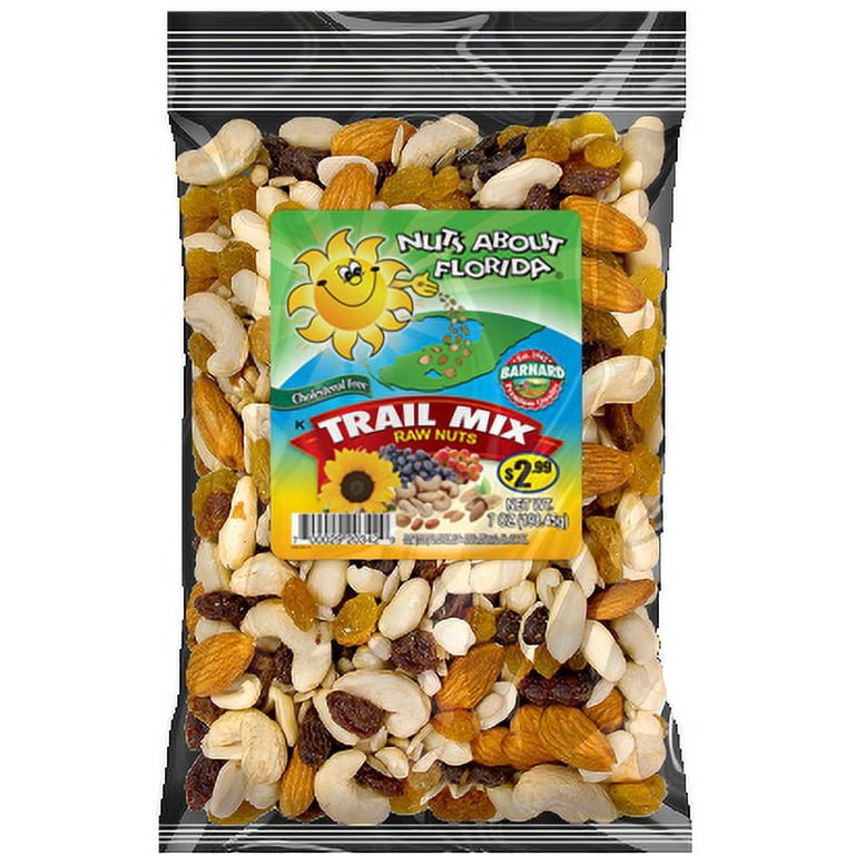 Nuts About Florida Cholesterol-Free Trail Mix Raw Nuts, 7 Oz