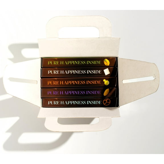 Nuts Factory Dubai Chocolate Bars. RANKED # 1 IN THE WORLD! 5 Premium Bar Gift Pack Bundle
