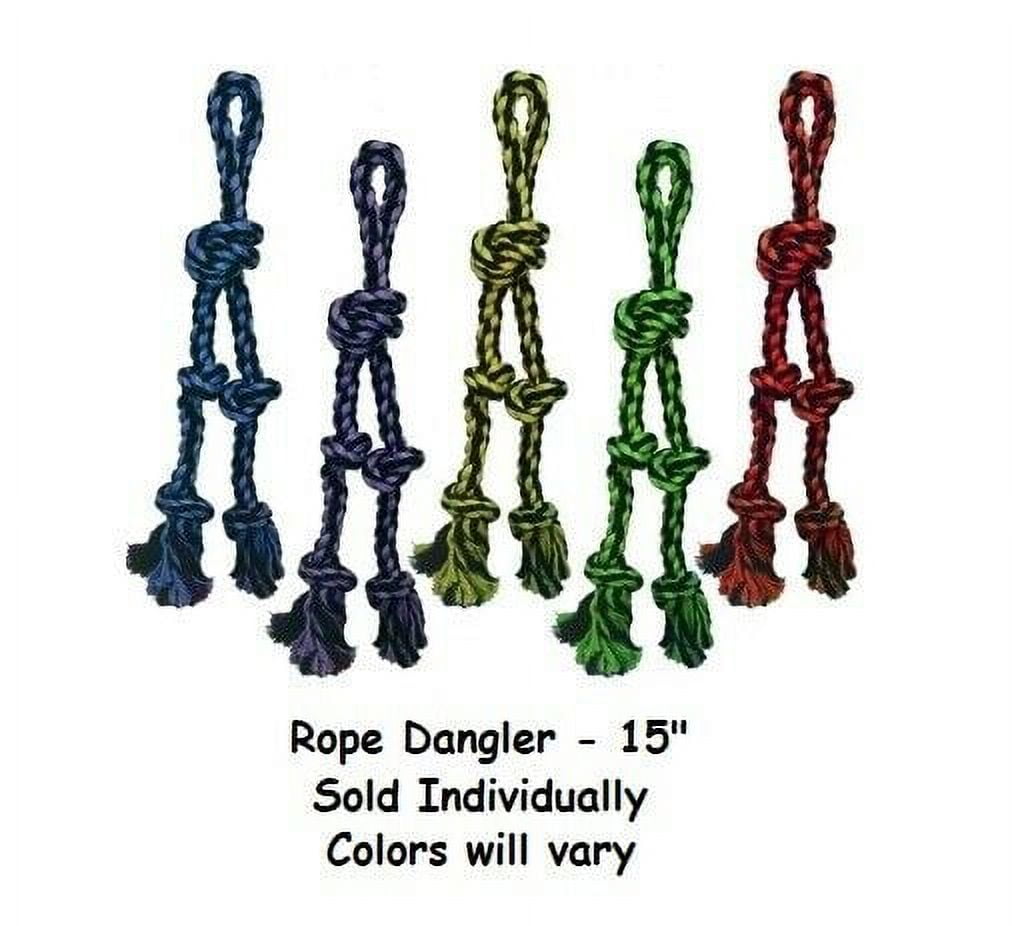 Dangler Ropes Nuts For Knots Dog Rope Toys Tennis Ball Durable Chew Choose Shape ...