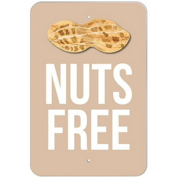 Nuts Free Sign