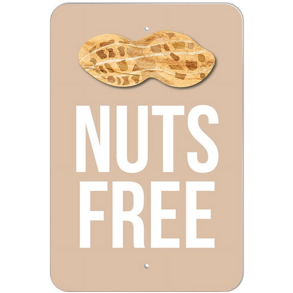 Nuts Free Sign