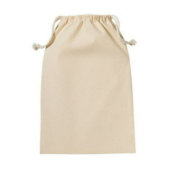 Nutshell Recycled Cotton Drawstring Bag