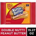 thumbnail image 1 of Nutter Butter Double Nutty Peanut Butter Sandwich Cookies, Family Size,(1PACK), 1 of 3