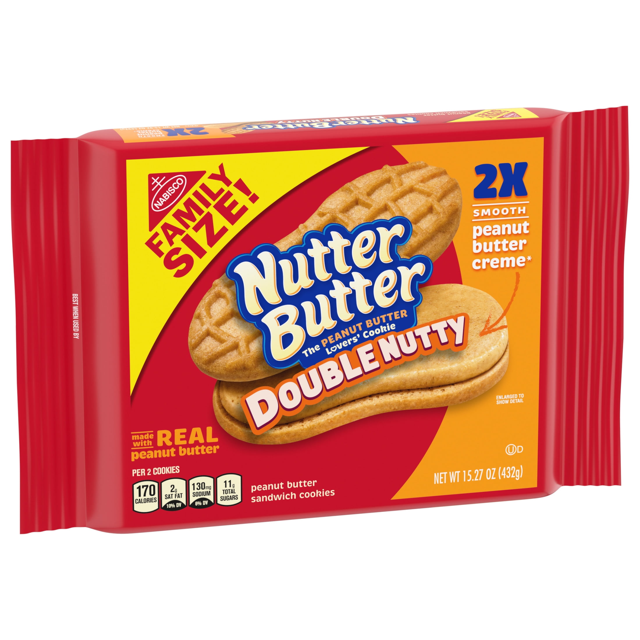 Nutter Butter: Extra Peanut Butter, 15.27 oz
