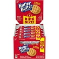 thumbnail image 1 of NUTTER BUTTER Peanut Butter Sandwich Cookies, King Size, 10-3.5 oz Snack Packs, 1 of 3