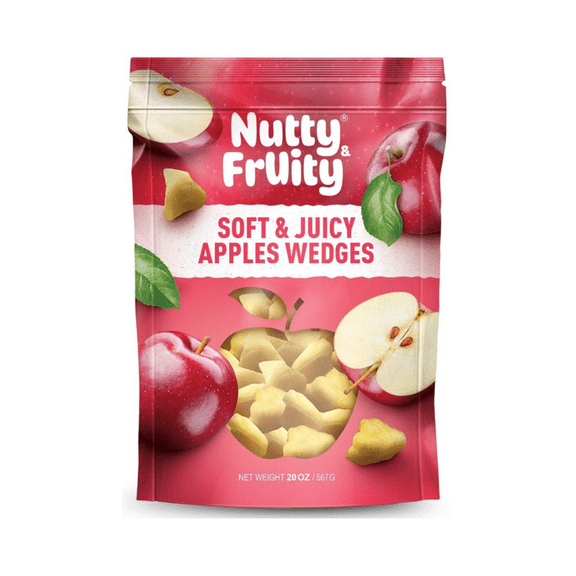 Nutty And Fruity Apple Wedges Soft and Juicy