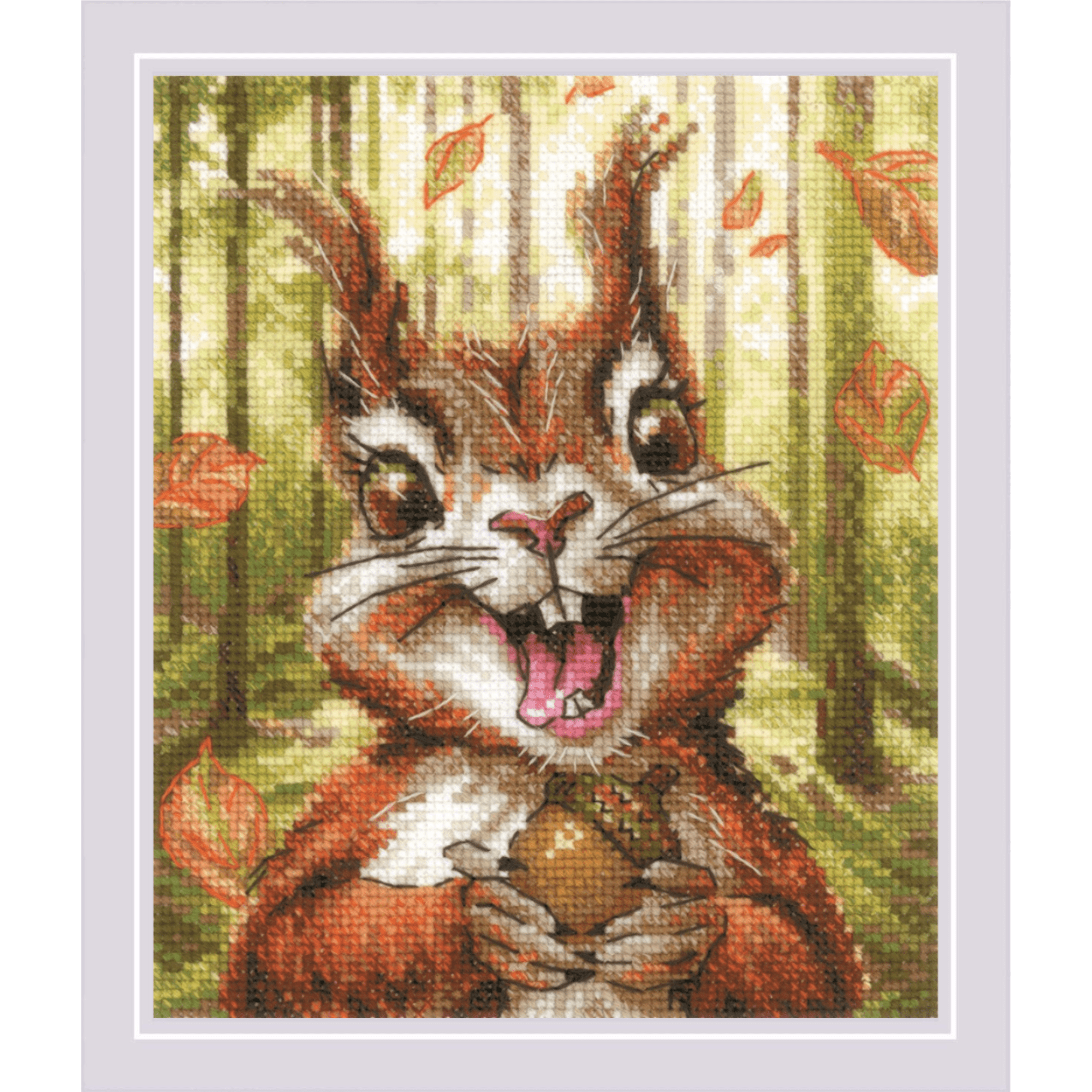 Nutty Delight R2302 Counted Cross Stitch Kit