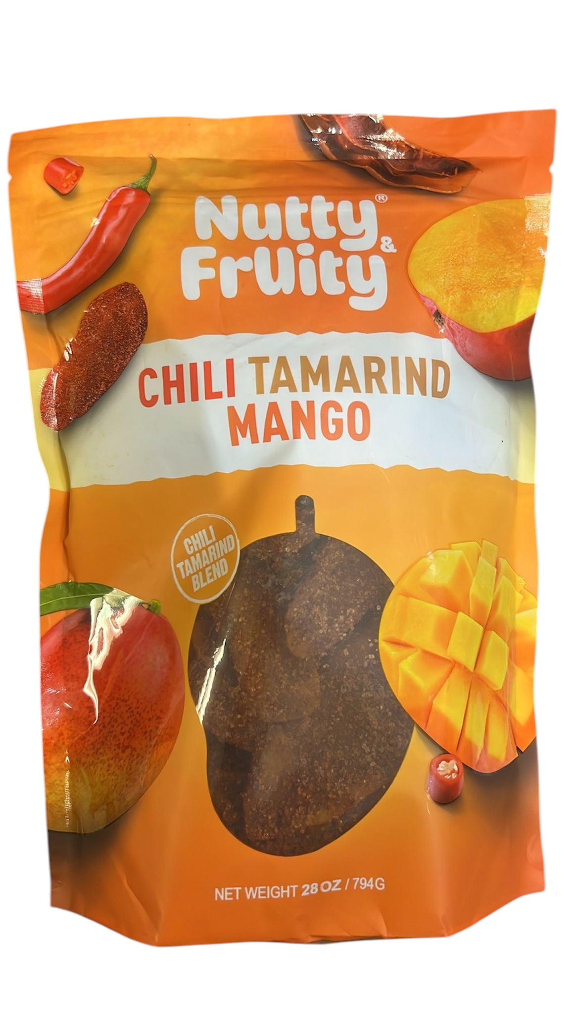 Nutty \u0026 Fruity Chili Tamarind Mango, 28 oz.