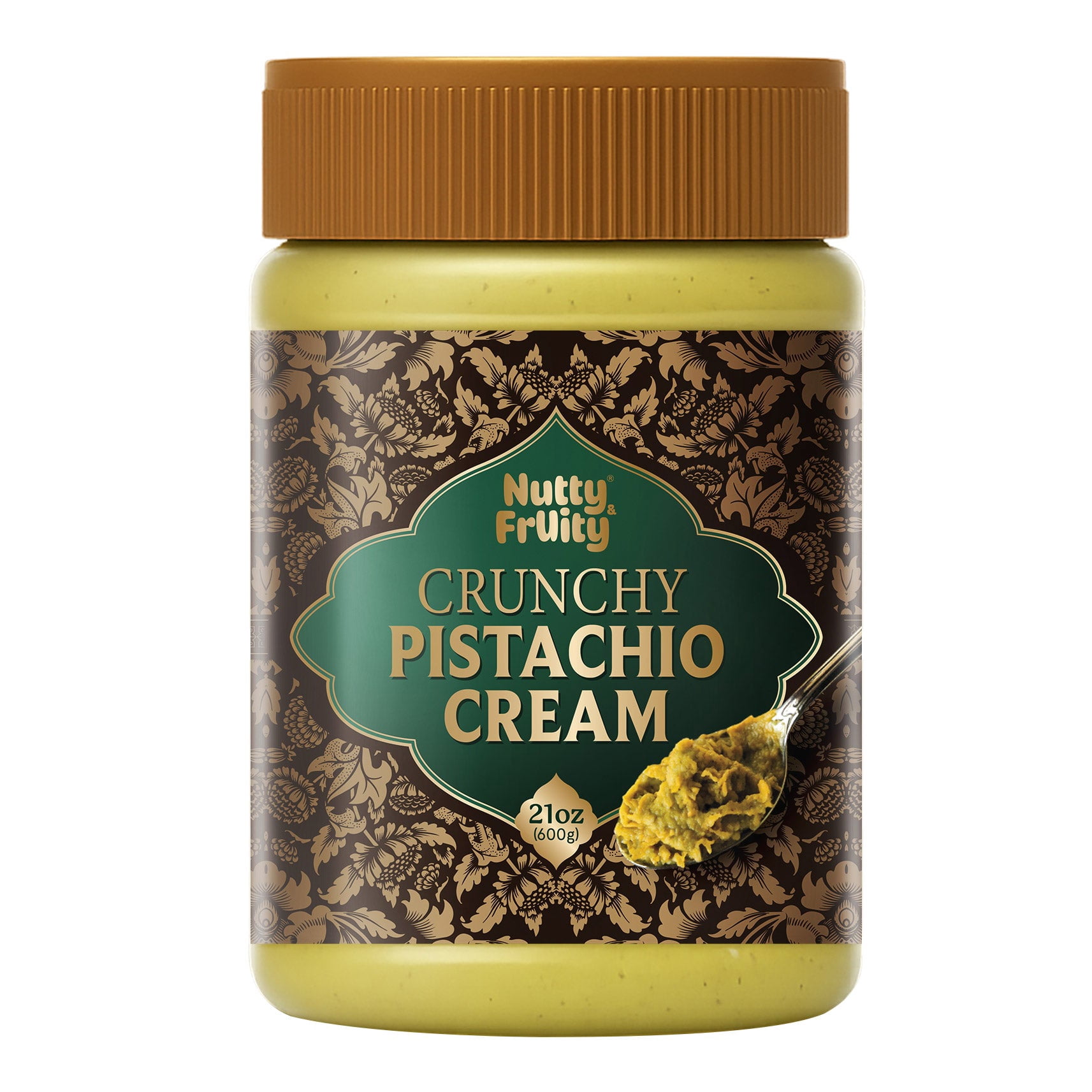 Nutty Fruity Crunchy  Pistachio Spread, 21 Ounces