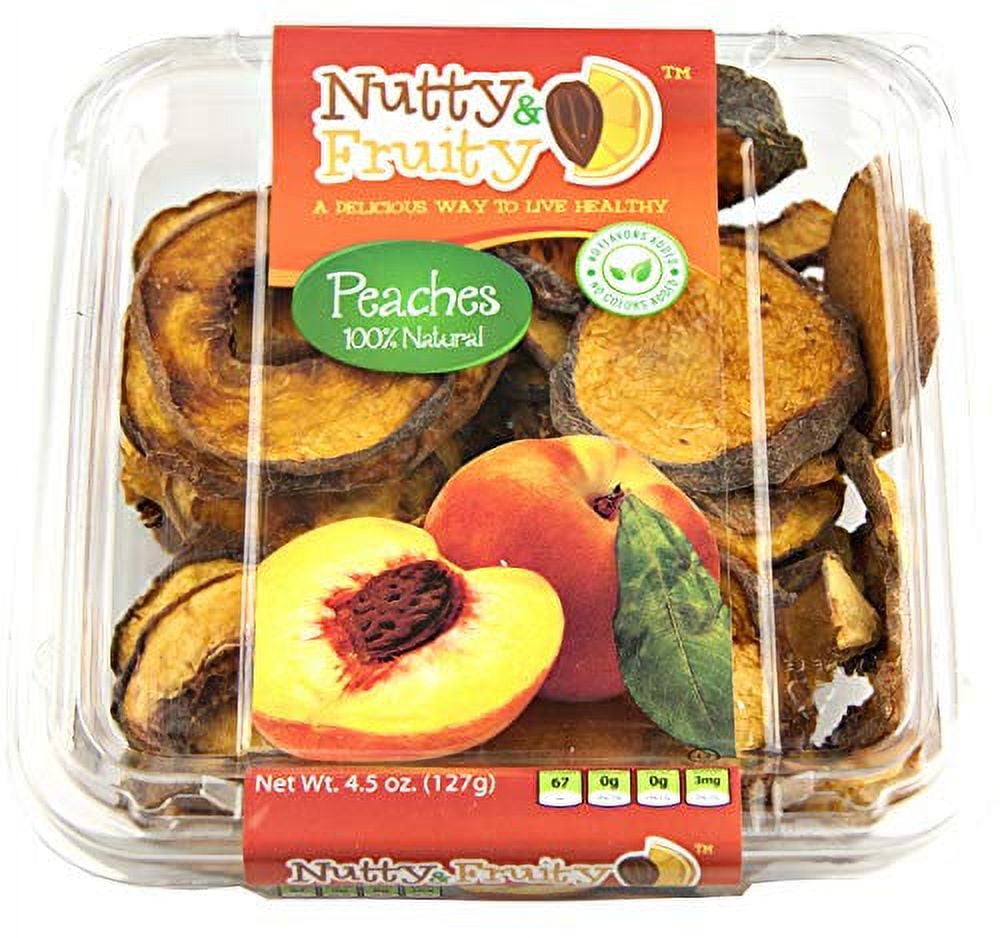 Nutty & Fruity Dried Fruit Your Choice of Peaches, Strawberries