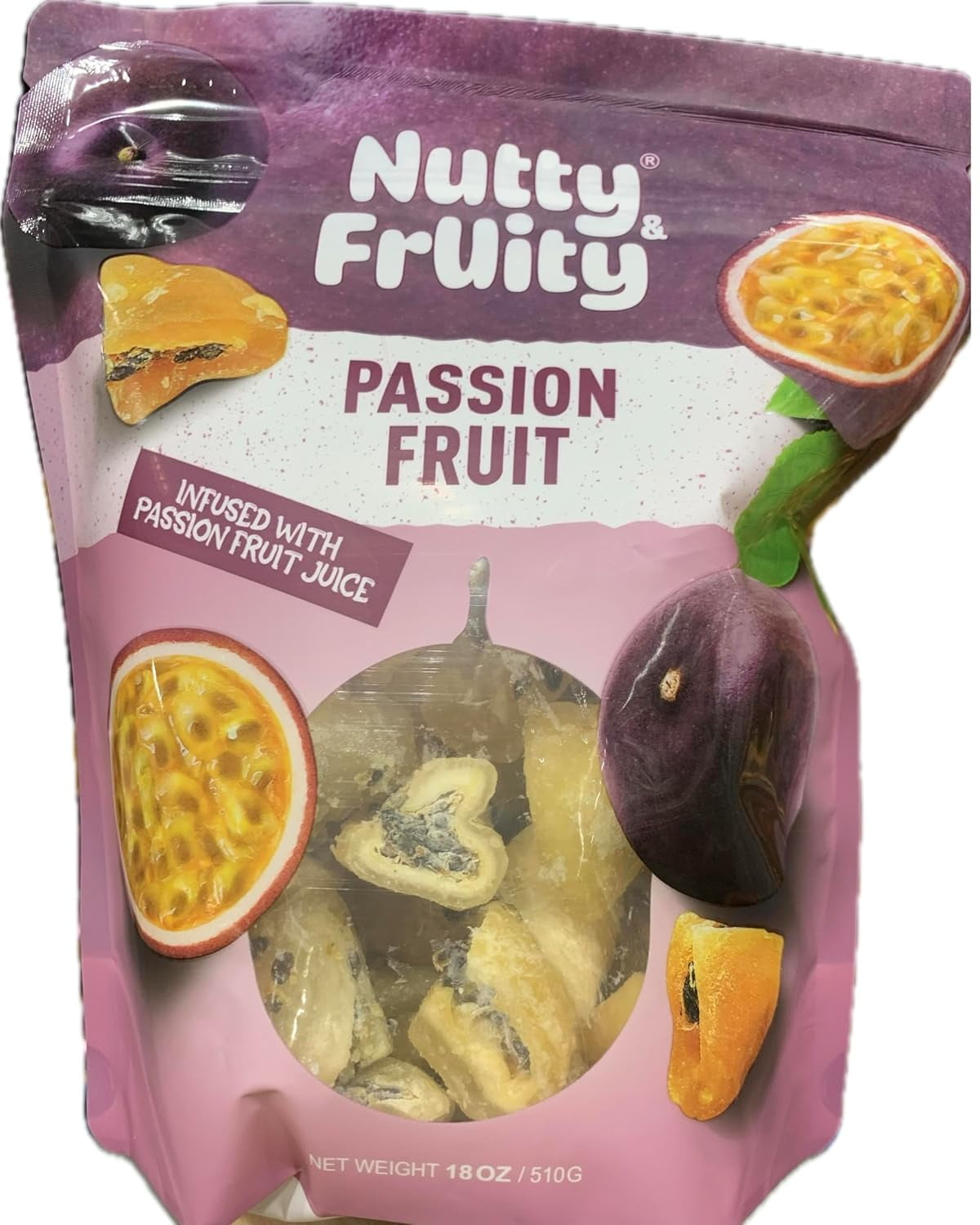 Nutty Fruity Passion Fruit 18 oz(Real fruit)