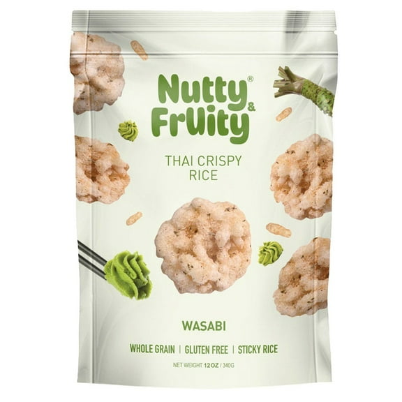Nutty & Fruity Thai Wasabi Crispy Rice, 12 Ounce