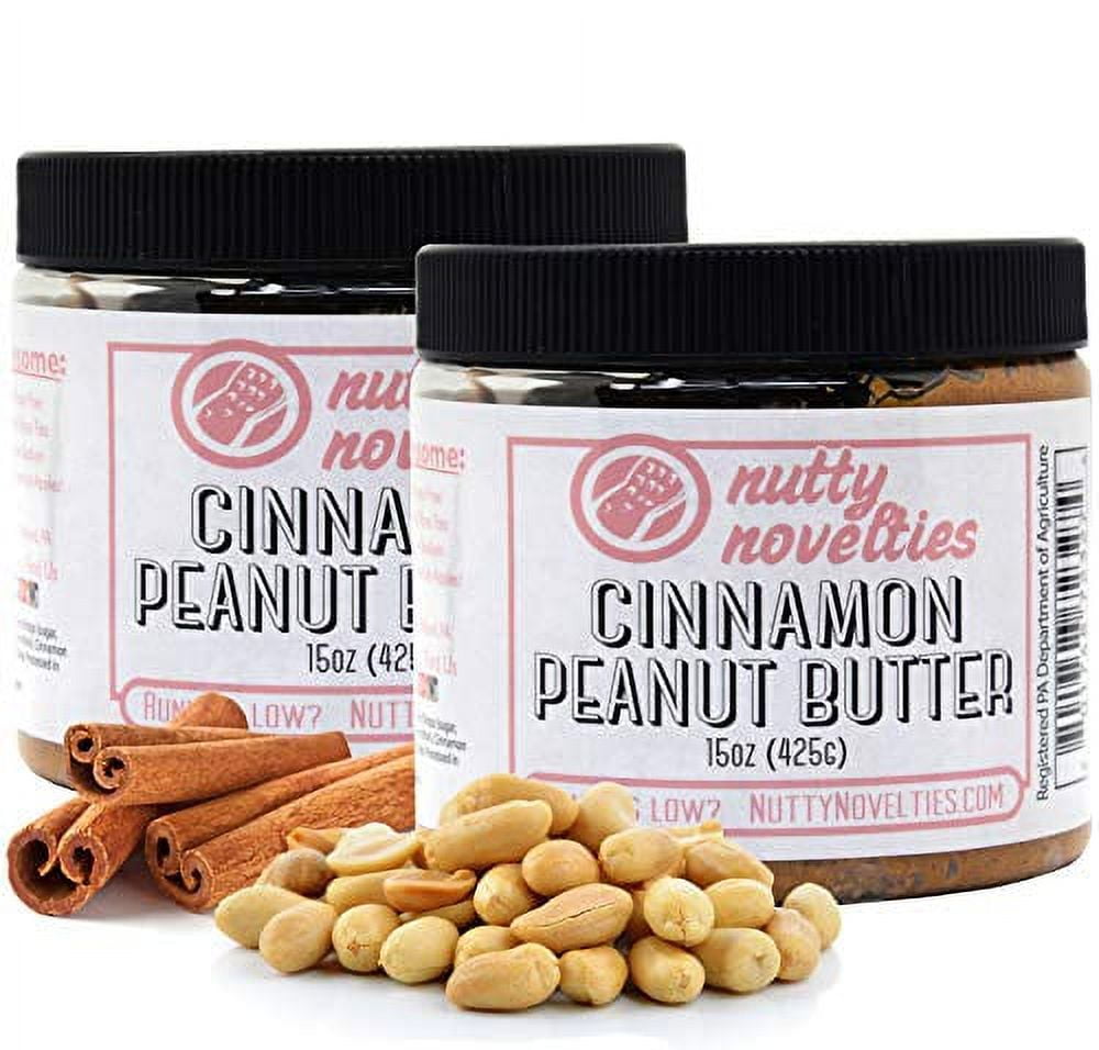 Nutty Novelties Cinnamon Peanut Butter High Protein, Low Sugar