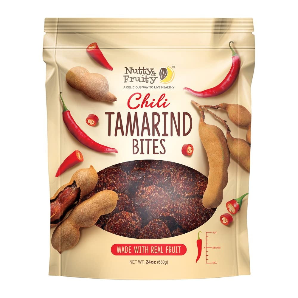 Nutty and TI12 Fruity Chili Tamarind Bites, 24 Ounce