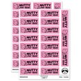 thumbnail image 1 of Nutty for This Squirrel Teacher Student School Sticker Set - Light Pink - Gloss Finish - 2.00" Large, 1 of 7