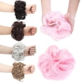 thumbnail image 1 of Nutural Donut Hair Extensions Hairpiece Wig Hair Bun Extensions Messy Curly Hair Scrunchies Hairpieces Synthetic Donut Updo Hair Pieces, 1 of 5