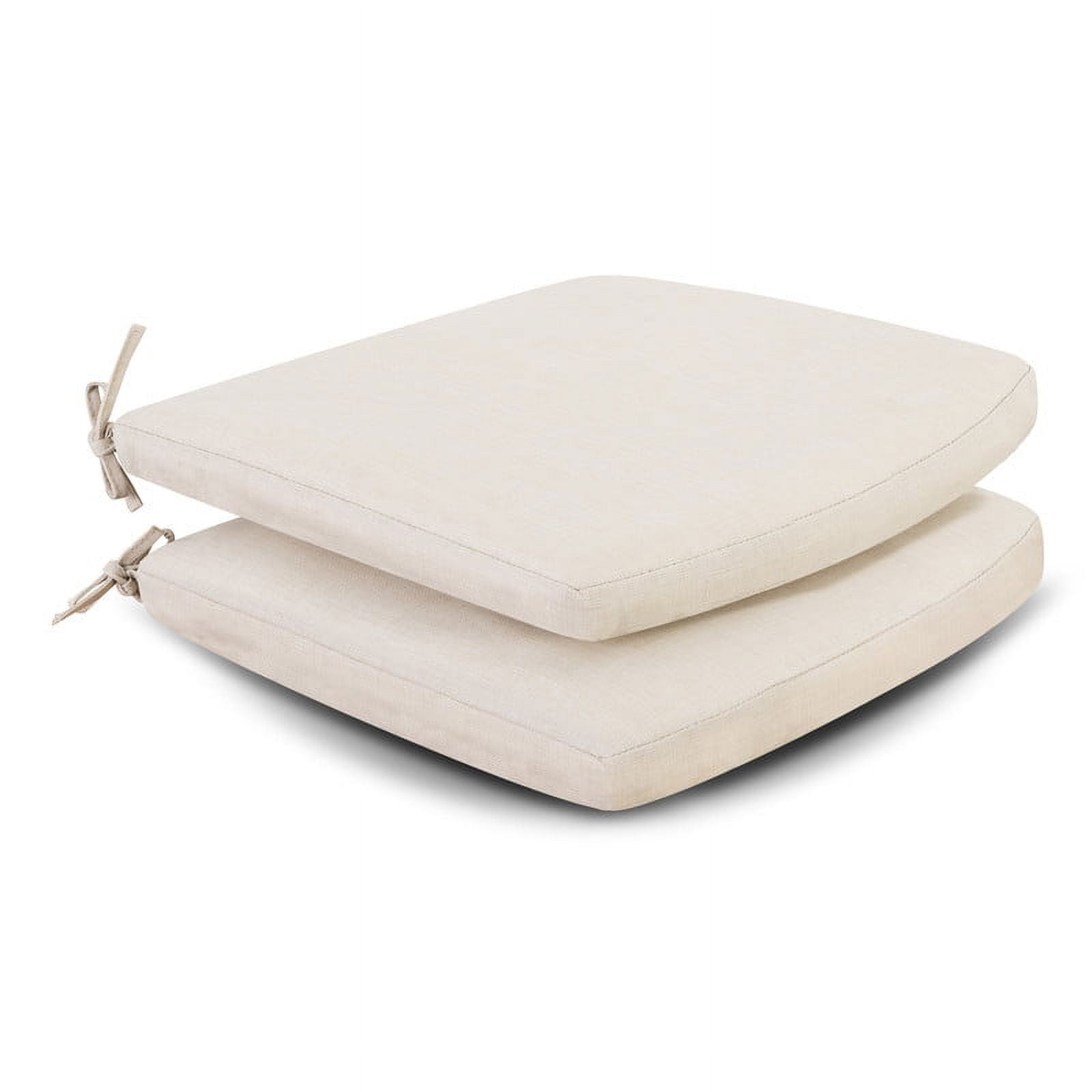Nuu Garden 2PCS 18'' x 20'' Patio Chair Cushions,Outdoor Indoor Chair ...