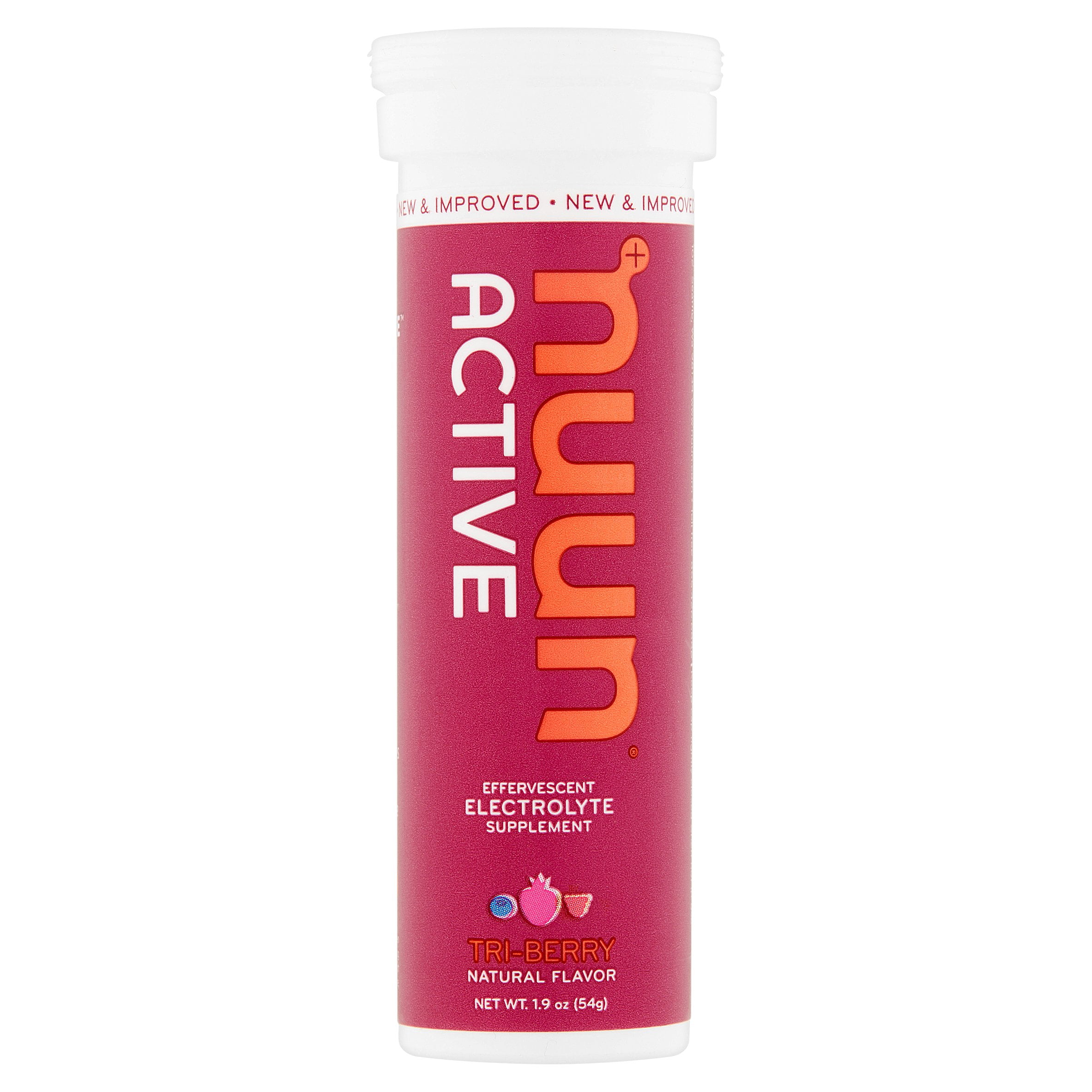 Nuun Bev Tube Tri Berry,10 Tb (Pack Of 8)