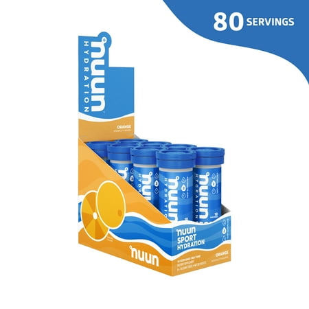 Nuun Sport: Electrolyte Drink Tablets, Orange, 8-Pack