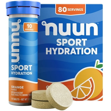 Nuun Sport: Electrolyte Drink Tablets, Orange, 8-Pack