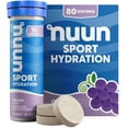 thumbnail image 1 of Nuun Sport Electrolyte Tablets for Proactive Hydration, Grape, 8 - 10 Count Tubes, 1 of 6