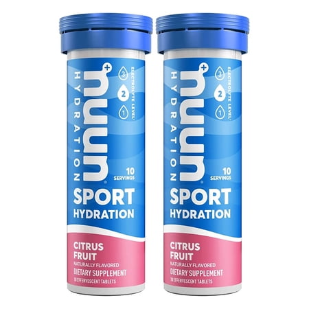 Nuun Sport Hydration & Electrolyte Replacement Tablets - Citrus Fruit Size: 2-Pack