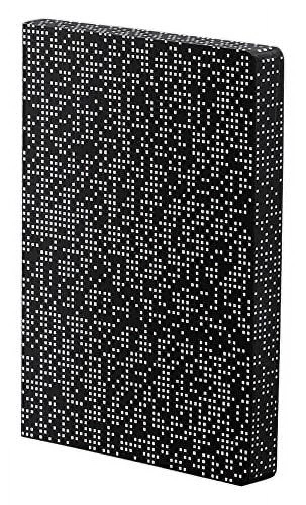 Nuuna Graphic L Luxury Dot Grid Faux Leather Cover Notebook (Analog)