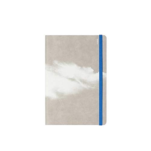 Nuuna L Inspiration Journal Book Sky Cloud Memory Notebook, 176 Pages (Cloud Blue)