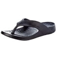 thumbnail image 1 of Nuusol Womens CA-17 Unisex NuuSol-Flip Flop-Cascade-Eclipse 13 Black, 1 of 5