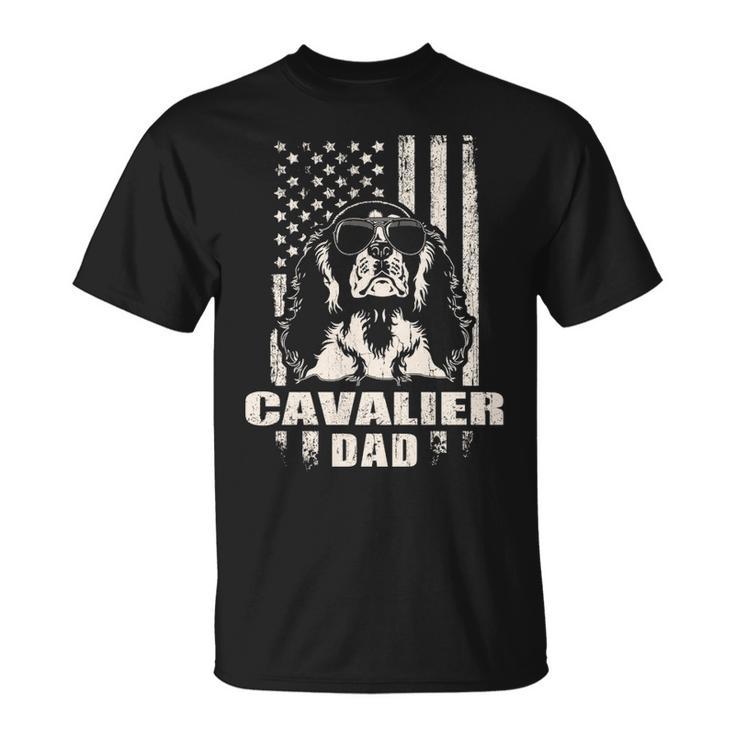Cavalier Dog Dad Shirt - Father of Cavaliers main image 1