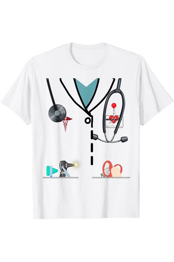 Nuvello Doctor Theme Career Day T-Shirt Full Size S-5XL