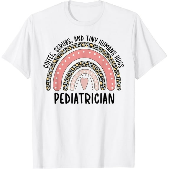 Nuvello Pediatrician Appreciation Pediatric Doctor T-Shirt Full Size S-5XL