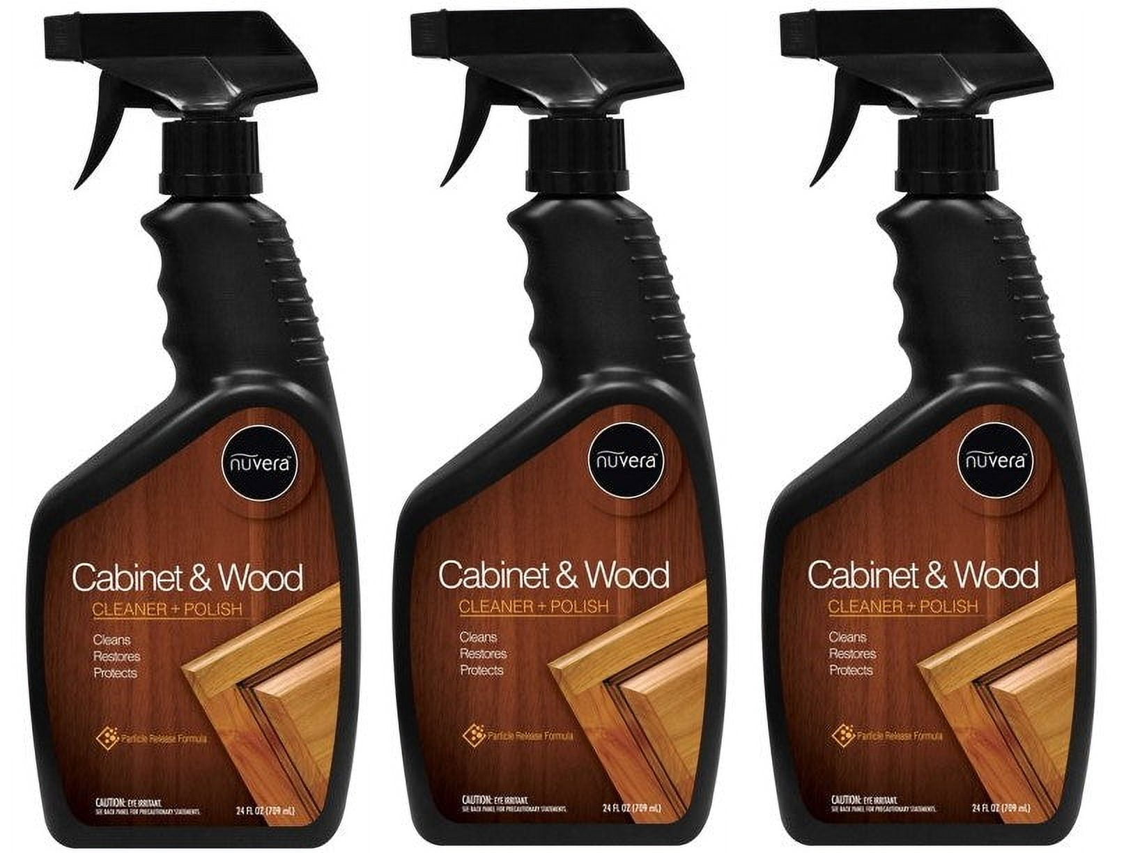 Nuvera & Wood Cleaner, 3 Pack