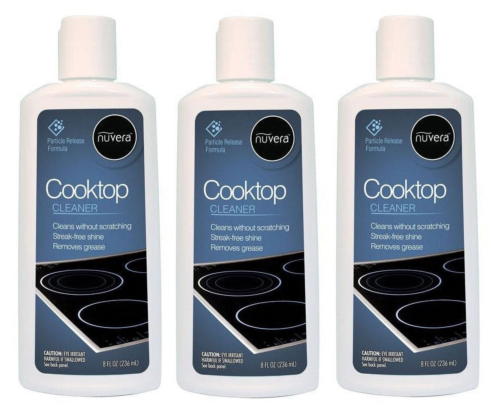Nuvera Cooktop Cleaner, 3 Pack