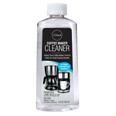 Nuvera Descaling Solution for Single Cup, Standard Coffee Makers and Espresso Machines, 8 fl oz
