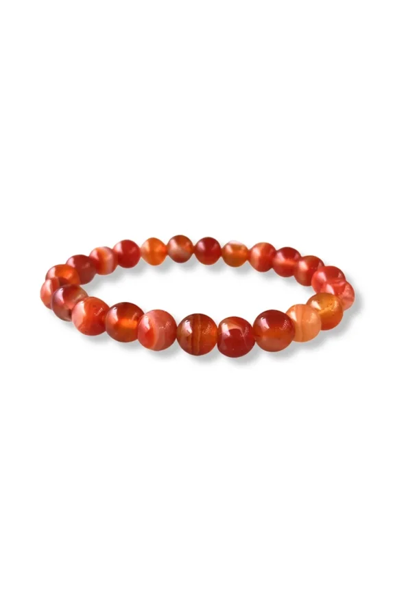 Nuvin Red Sulemani / Botswana Agate Bracelet and Crystal Semi Precious Gemstone