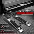 thumbnail image 1 of Nuvision 6" Tactical Bulldog Running Board Side Step Nerf Bar for 07-19 Silverado Sierra Crew Cab, 1 of 6