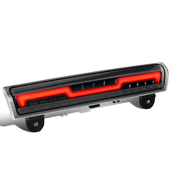 Nuvision For 2000 to 2006 Chevy GMC Suburban 1500 2500 Yukon XL Tahoe Sequential LED Clear 3rd Third Brake Light 01 02 03 04 05