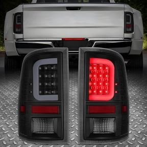 Nuvision LED C-Shape Bar Tail Light Rear Brake Lamp Tinted for 09-17 Ram 1500 2500 3500