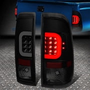 Nuvision LED C-Tube Bar Tail Light Brake Lamp for 08-16 Ford F250 F350 Super Duty, Tinted