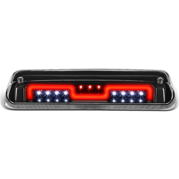 Nuvision Lighting 3BL-ZTL-001-CH For 2004 to 2010 F-150 Explorer Lobo Mark LT Sequential LED Clear 3rd Third Brake Light Centre High Mount Stop Lamp 05 06 07 08