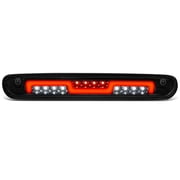 Nuvision Lighting 3BL-ZTL-004-SM For 2007 to 2014 Silverado Sierra 1500 2500 3500 Sequential LED Smoke Lens 3rd Third Brake Light Center High Mount Stop Lamp 08 09 10 11 12 13