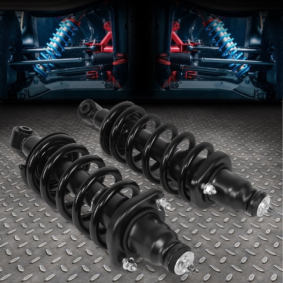 Nuvision for 02-06 Honda CR-V Steel Rear Complete Strut & Coil Spring Assembly