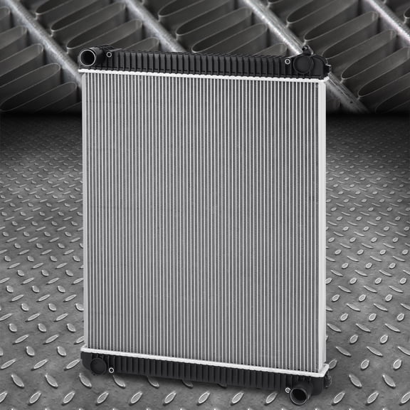 Nuvision for 02-14 Freightliner Business Class M2 100 Truck 2-Row Aluminum Core Radiator