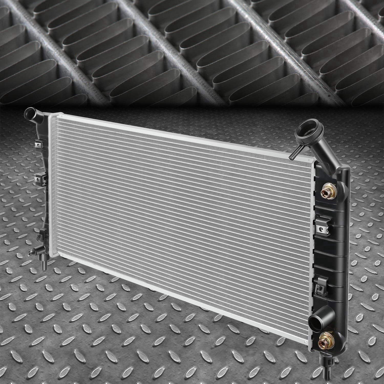 Impala Radiator Nuvision for 04-09 Chevy Impala/Buick Allure AT Aluminum Core Cooling ...