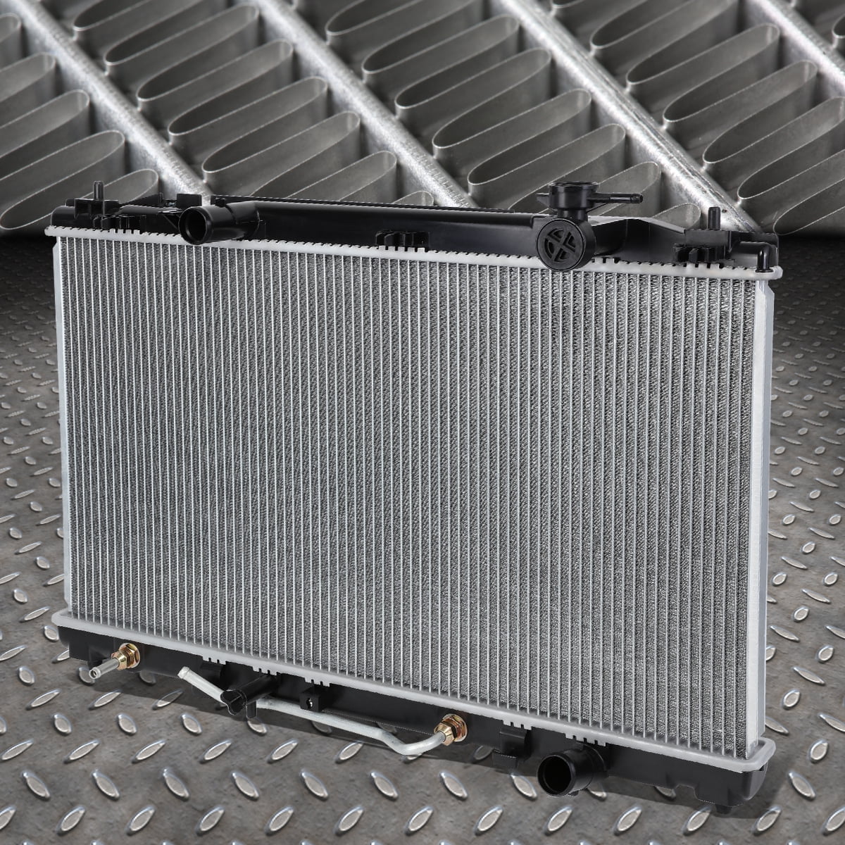 Nuvision for 07-11 Toyota Camry AT OE Style Full Aluminum Core Cooling ...