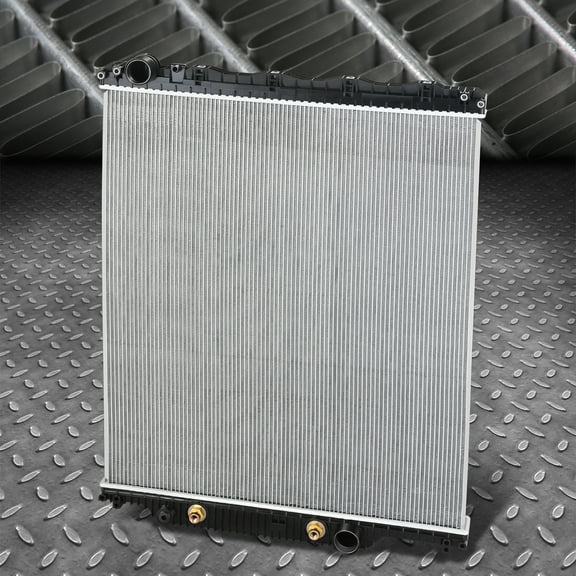 Nuvision for 07-14 Volvo VAH VHD Mack CHU GU8 GU7 OE Style 2-Row Aluminum Core Radiator