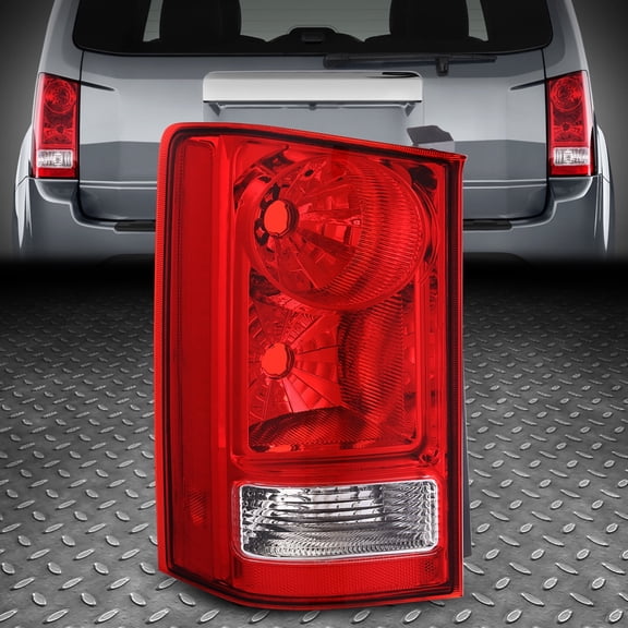 Nuvision for 09-15 Honda Pilot OE Style Red Lens Driver Left Side Tail Light Brake Lamp