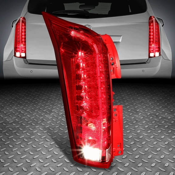 Nuvision for 10-16 Cadillac SRX OE Style LED Driver Left Side Rear Tail Light Brake Lamp